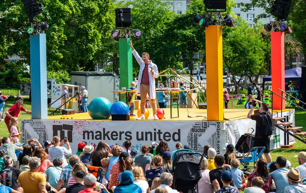 Impression von makers united